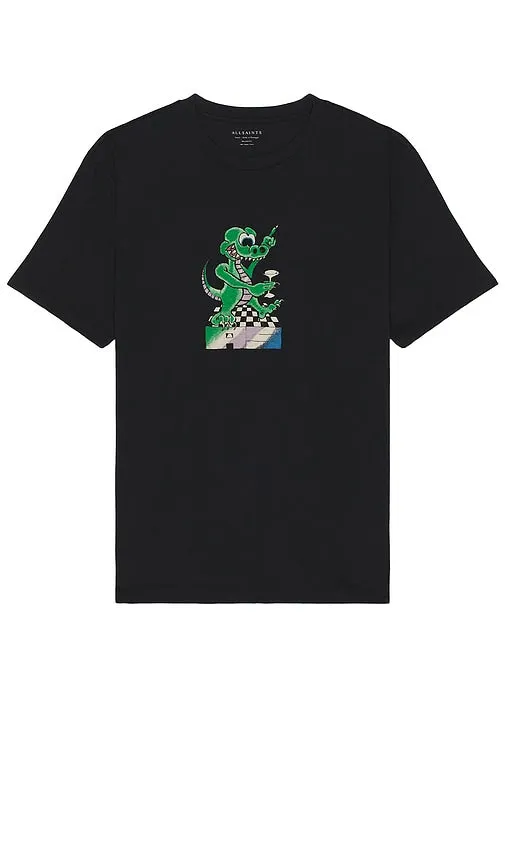 ALLSAINTS Lounge Lizard T-shirt in Black