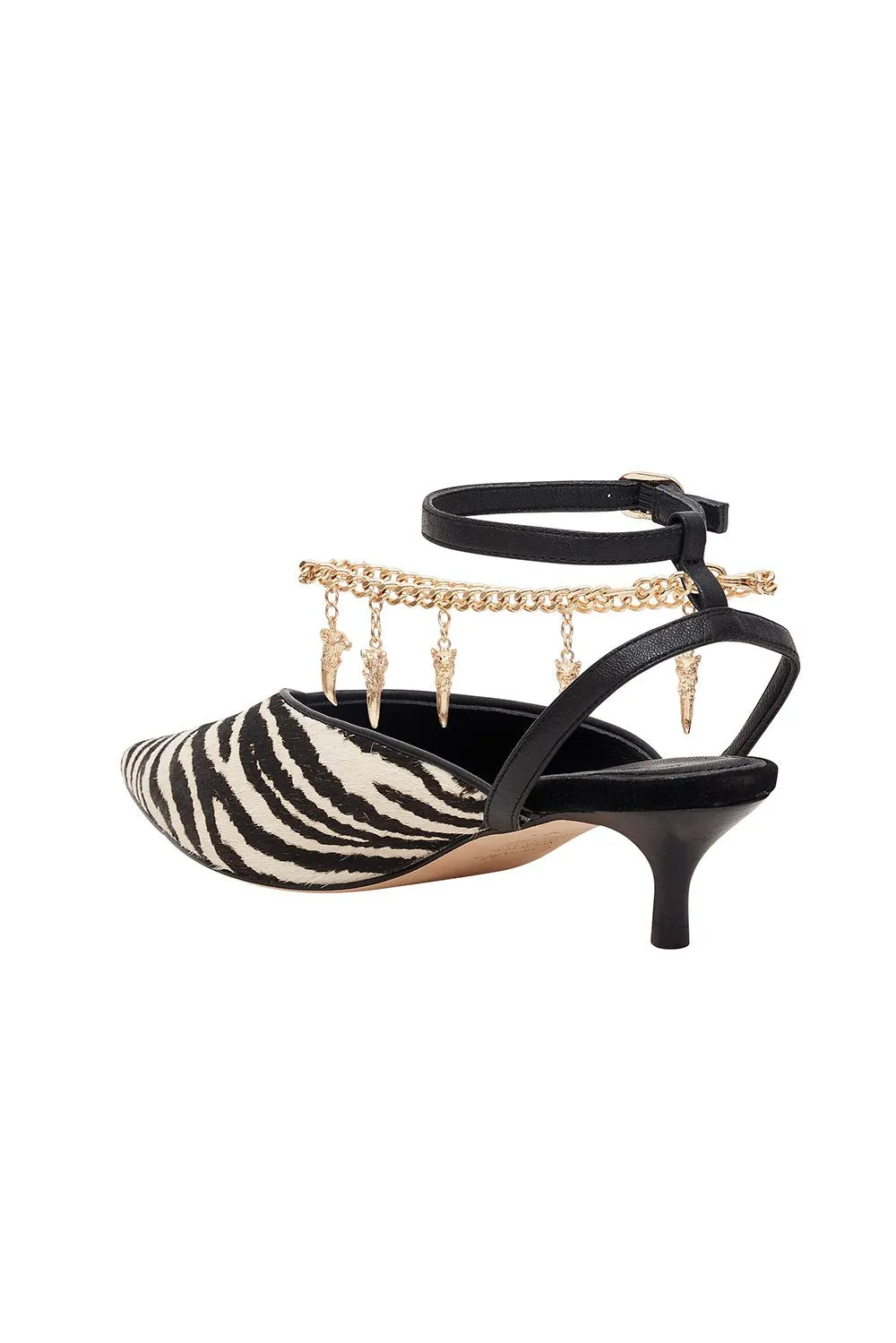 KITTEN HEEL WITH ANKLET NIGHT WAITING FOR DAY