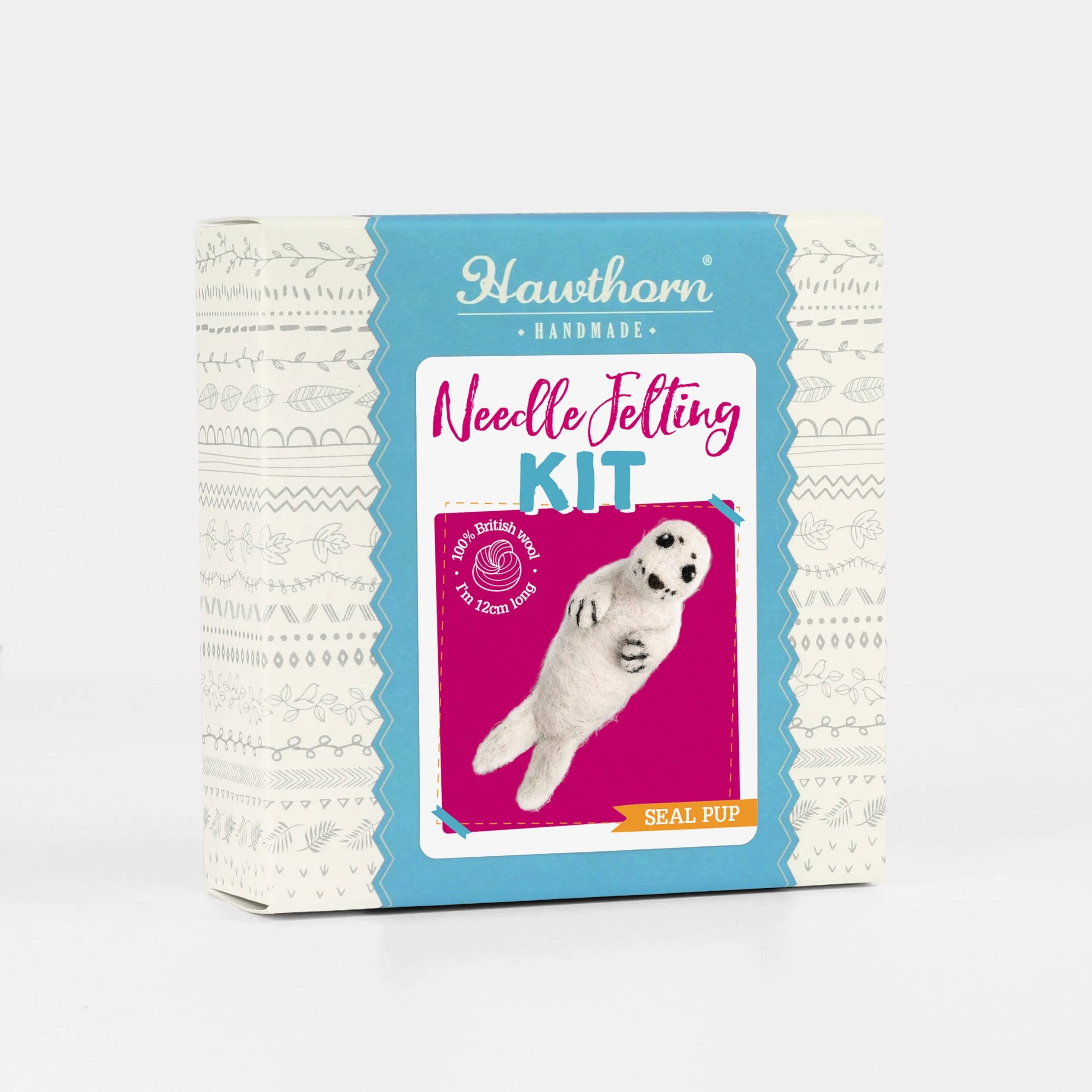 Seal Pup Needle Felting Kit